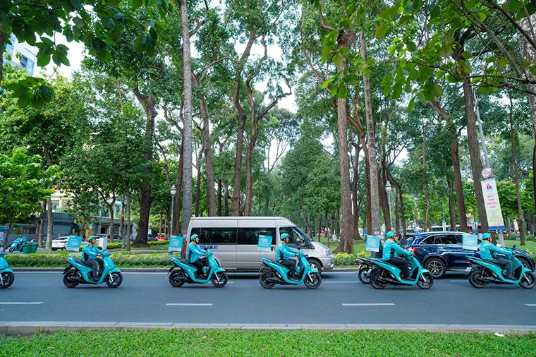 Xanh SM is one of the trusted and popular ride-hailing services in Hanoi