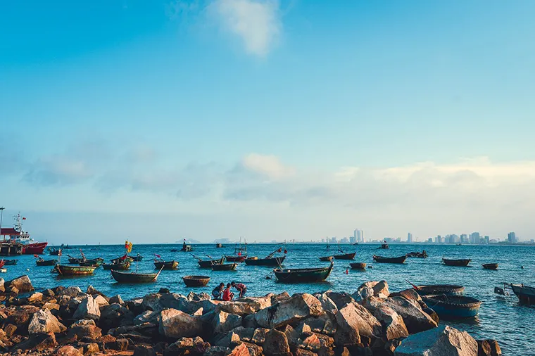 Blue sea water and fresh air give visitors a wonderful experience