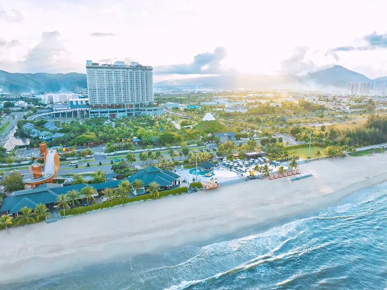 Panoramic view of Da Nang Mikazuki Japanese Resorts & Spa