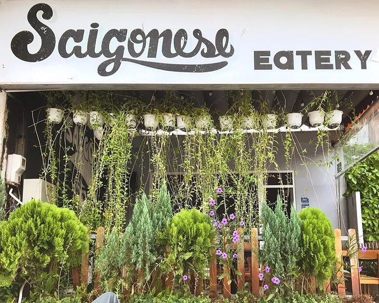 Unique design style at Saigonese Eatery