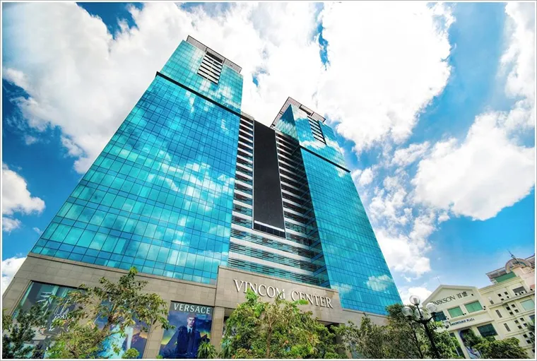 The building of Vincom Center Dong Khoi