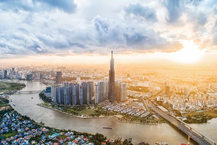 Vincom Center - Landmark 81, the tallest building in Vietnam