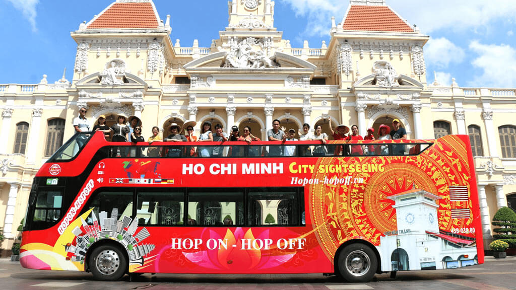 Ho Chi Minh City Sightseeing Double-Decker Bus Ticket by City Sightseeing