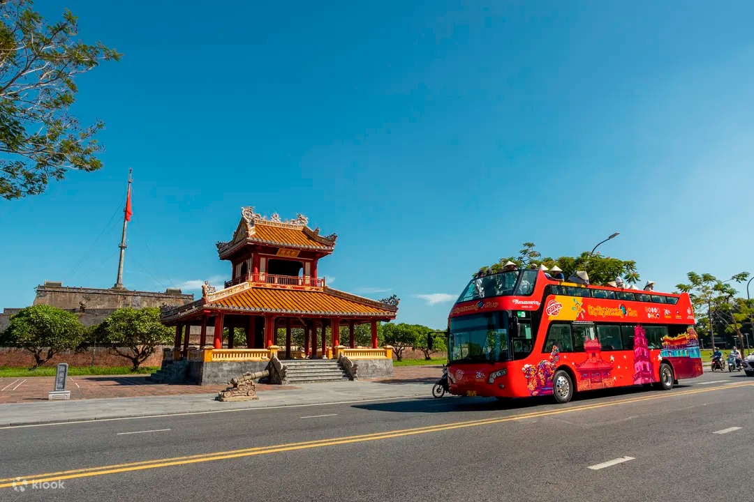 Double Decker Bus Tickets for Sightseeing in Hue City Sightseeing | Vietnam