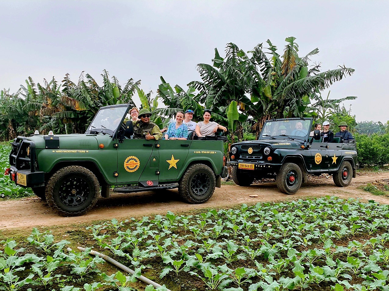 Tour trong ngày I Trải nghiệm ngoại ô Hà Nội bằng xe Jeep | Khám phá Đời sống & Lịch sử  làng Cổ Loa Thành cổ