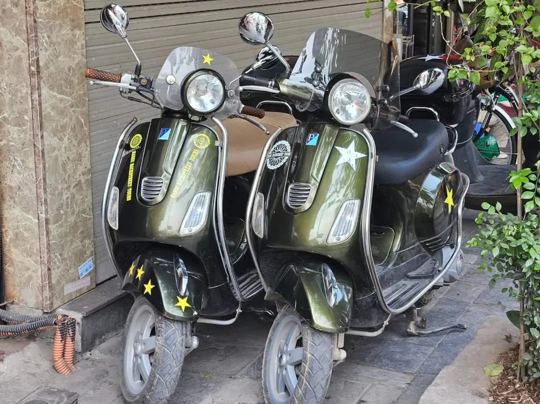 Day Tour | Explore Hanoi capital by military-style Vespa/Minsk