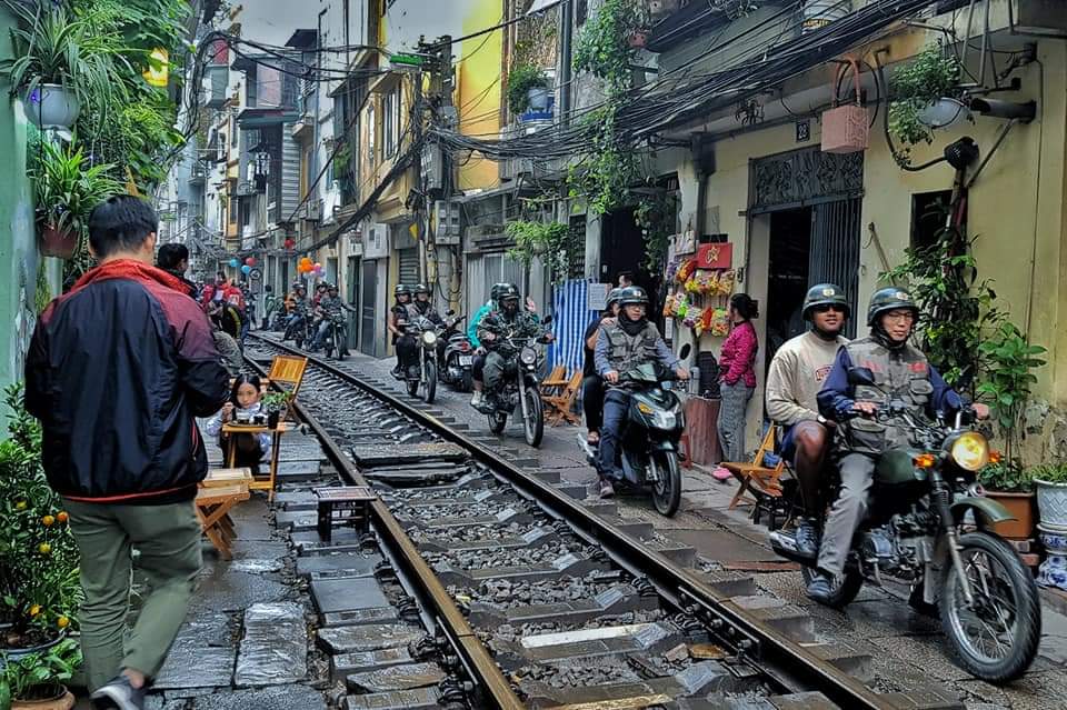 Day Tour | Explore Hanoi capital on a Vespa/Minsk military-style motorcycle