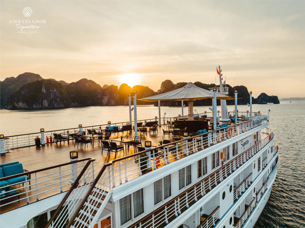 Day Tour I Luxurious Experience with 5* Ambassador II Cruise in Ha Long Bay