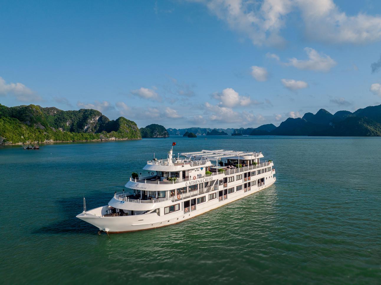 Tour 2N1Đ I Nghỉ dưỡng tại Vịnh Hạ Long cùng Athena Luxury Cruises 5* I Hạ Long