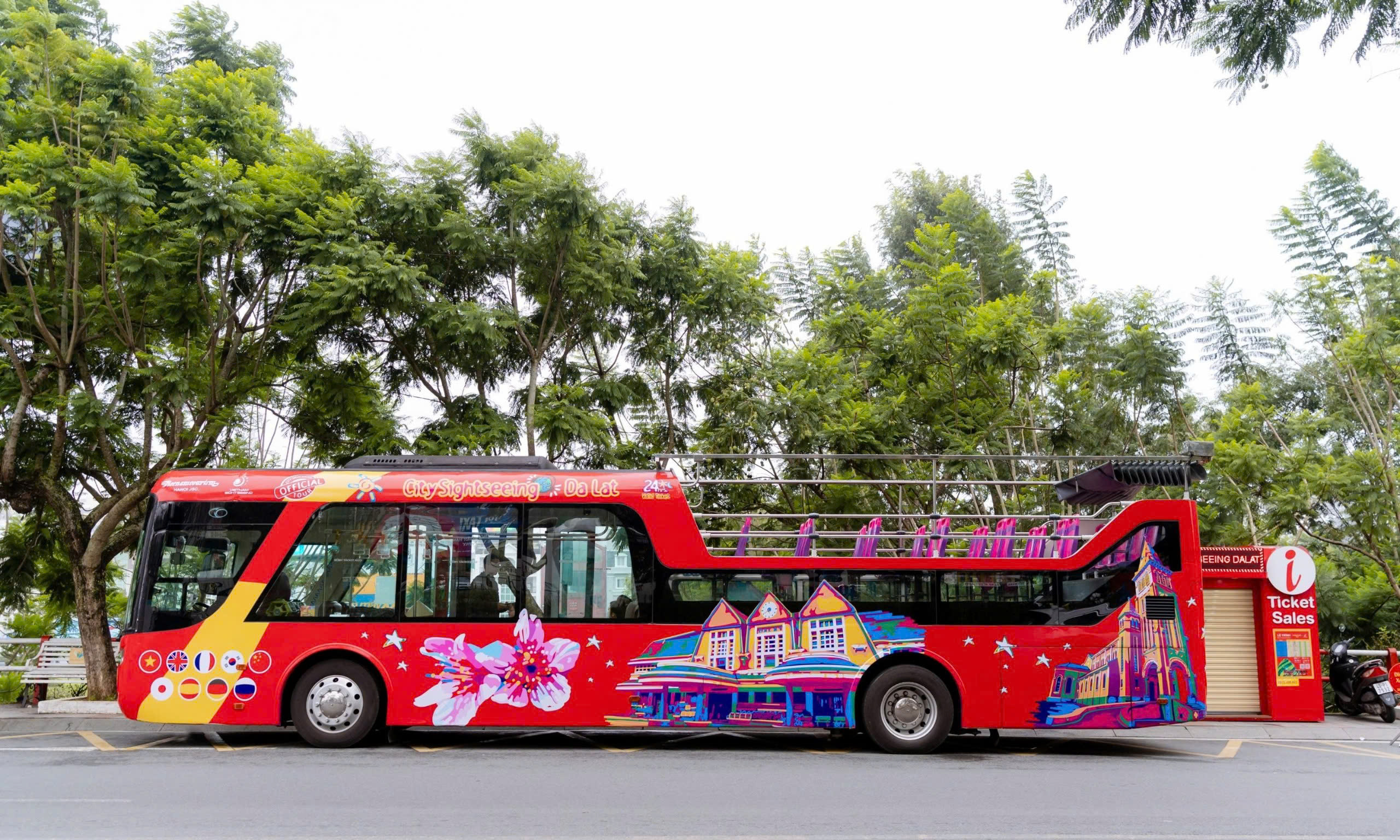 Vé xe Bus 2 tầng tham quan Thành phố Đà Lạt City Sightseeing I Đà Lạt