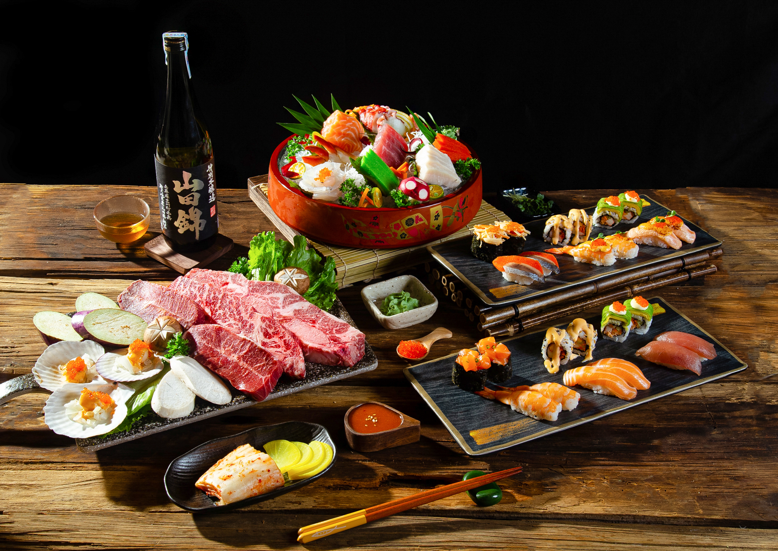 E-Voucher Buffet at Saju Sushi BBQ Restaurant in Hanoi