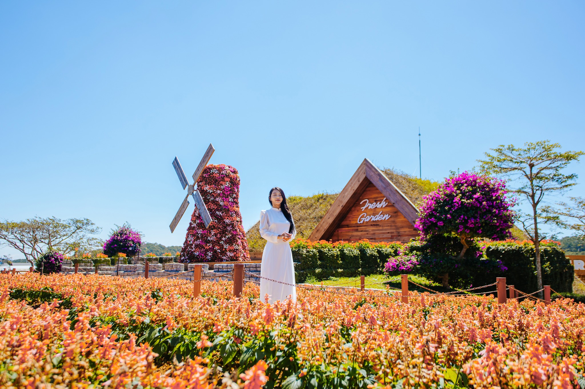 Vé tham quan Khu du lịch Fresh Garden I Đà Lạt