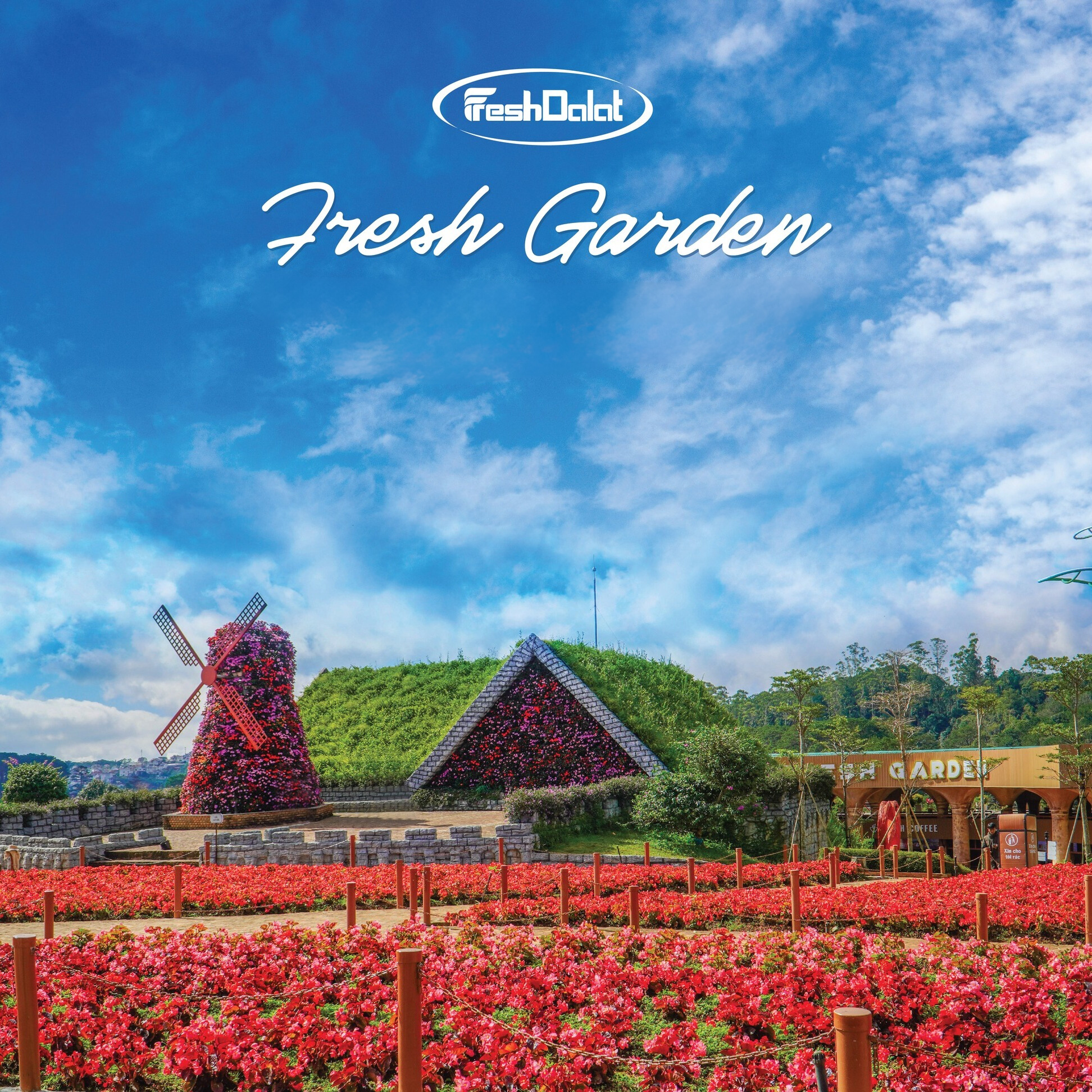  Admission Ticket to Fresh Garden | Da Lat