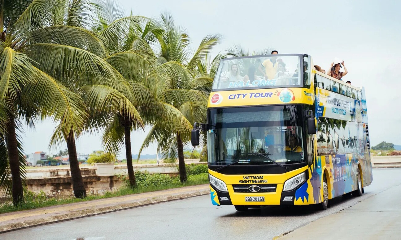 Vé xe Bus 2 tầng tham quan Thành phố Hạ Long I Hạ Long