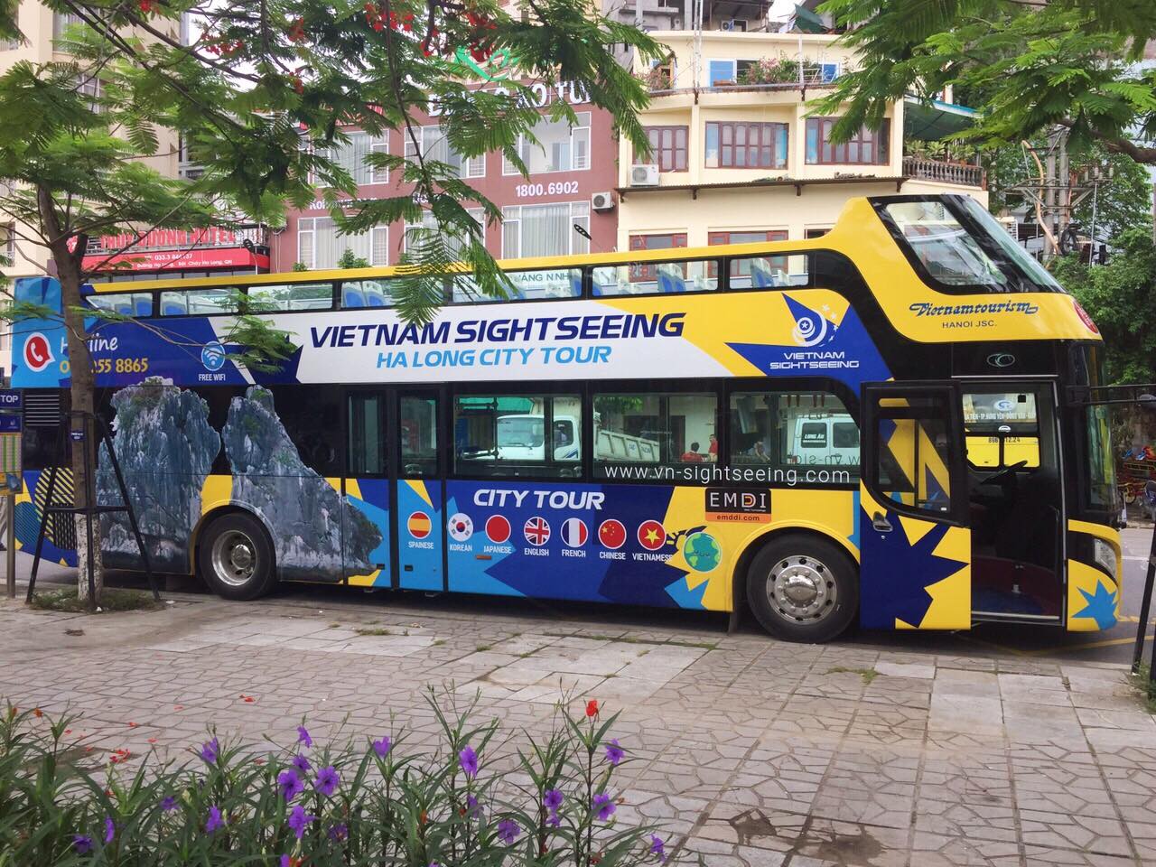  Double-Decker Bus Ticket for City Tour | Ha Long