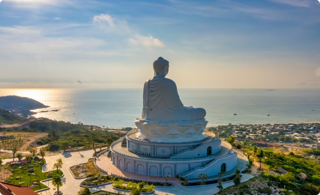 Tour trong ngày I Khám phá Thiên đường biển đảo Kỳ Co - Lặn ngắm San hô - Eo Gió và tham quan Chùa Linh Phong I Quy Nhơn