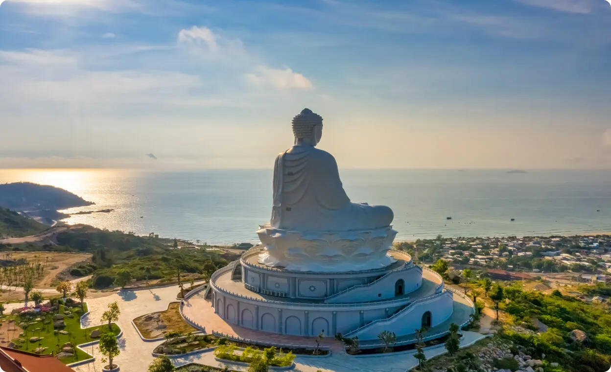 一日游 | 探索海岛天堂Ky Co - 浮潜珊瑚 - Eo Gio 及参观Linh Phong寺 | Quy Nhon