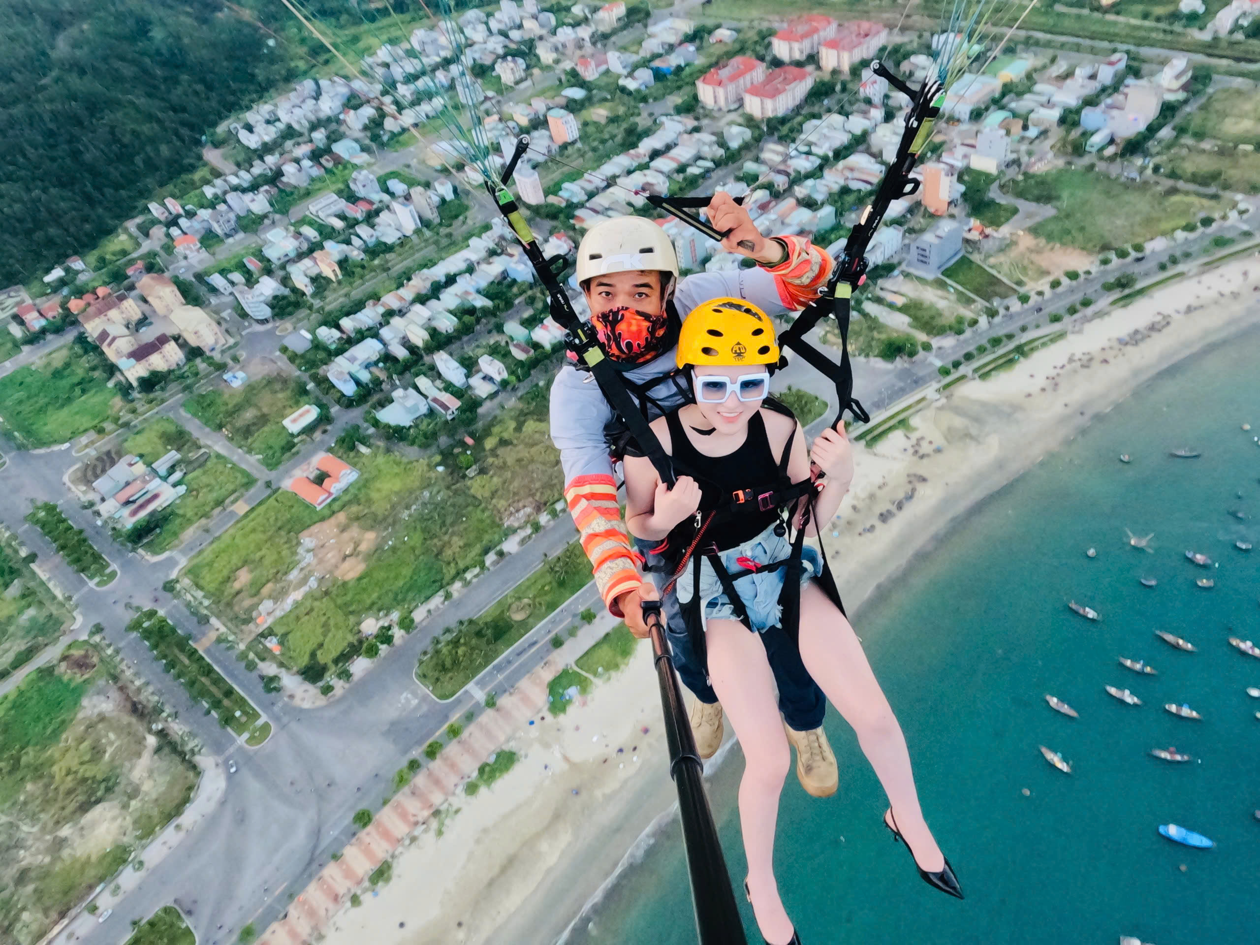 Paragliding Experience at Son Tra Peninsula I Da Nang