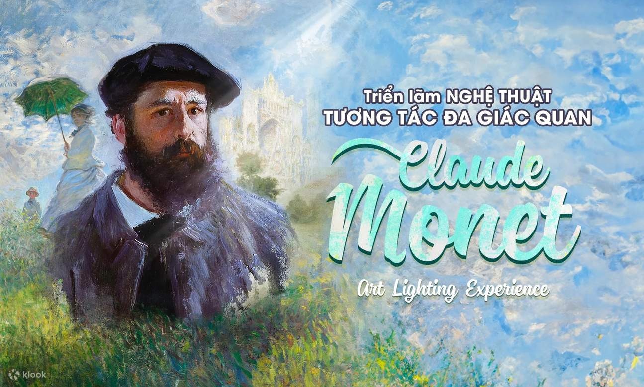 Monet & Van Gogh Art Lighting Experience Ticket I Ho Chi Minh City