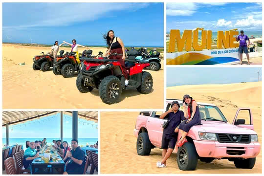 Tour 2N1Đ I Tham quan Phan Thiết - Mũi Né 2 ngày 1 đêm tuỳ chọn dịch vụ I Khởi hành từ Thành phố Hồ Chí Minh