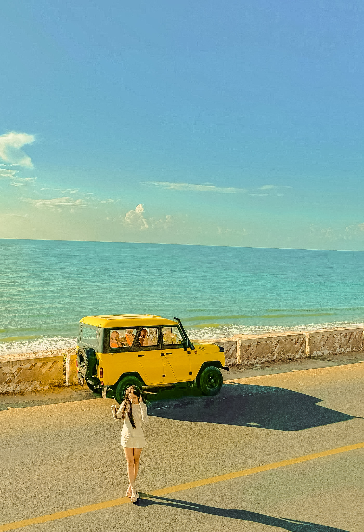 Day tour | Private tour Explore the Bau Trang Route - Sand Dunes - Coastal Road - Fishing Village - Fairy Stream by Jeep | Phan Thiet