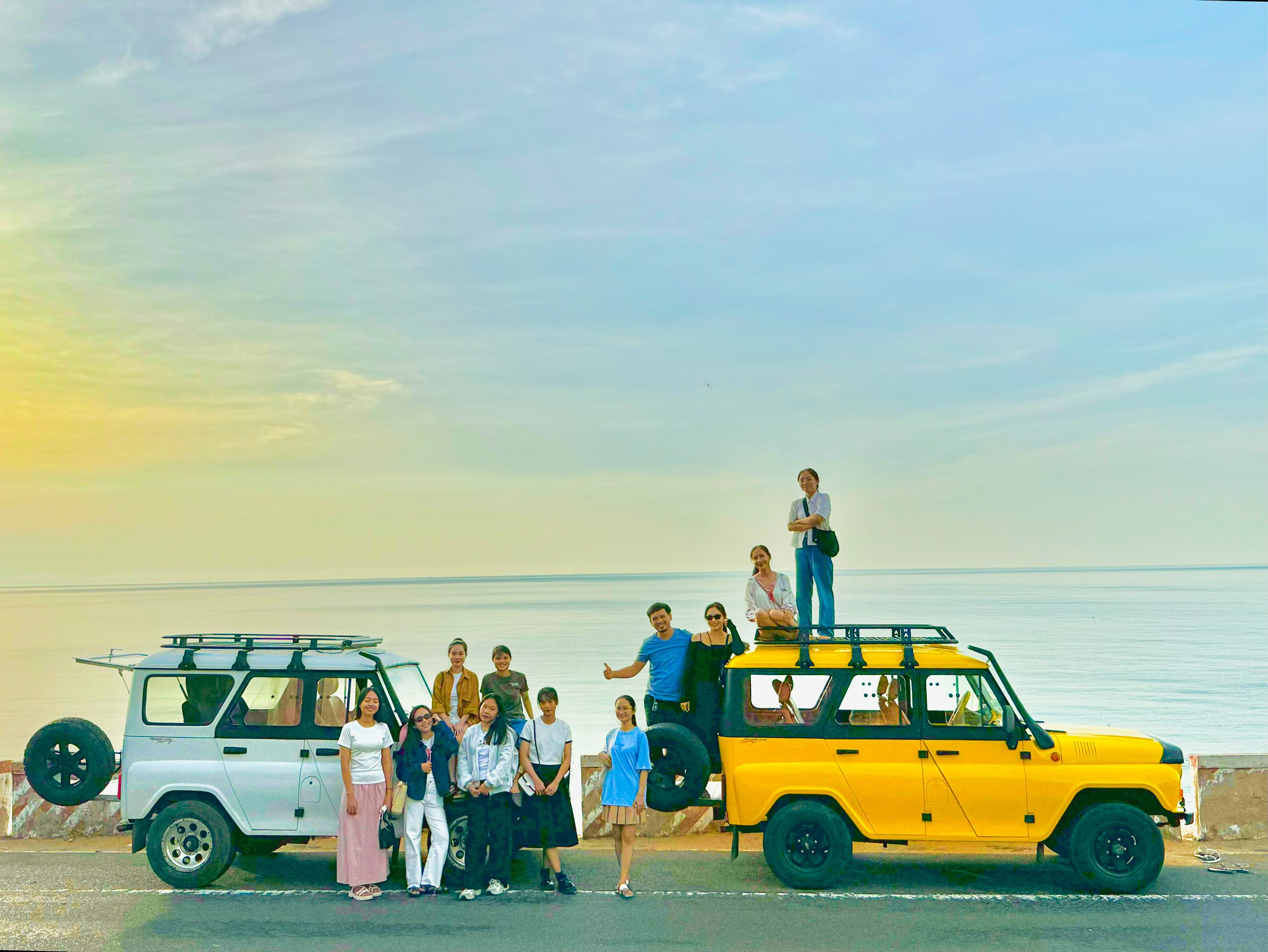 Day tour | Private tour Explore the Bau Trang Route - Sand Dunes - Coastal Road - Fishing Village - Fairy Stream by Jeep | Phan Thiet