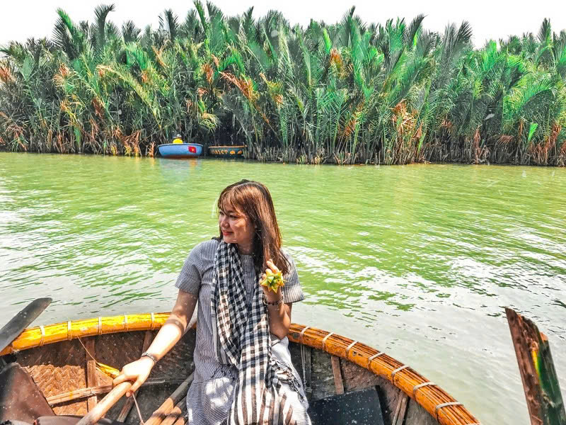 Ticket for Basket Boat Ride at Bay Mau Coconut Forest, Hoi An