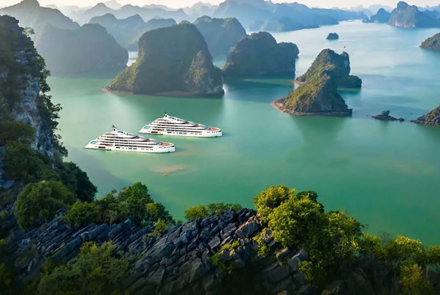 2D1N Tour | Experience Luxury Retreat at Ha Long Bay with Luxury Grand Pioneers Cruise | Ha Long