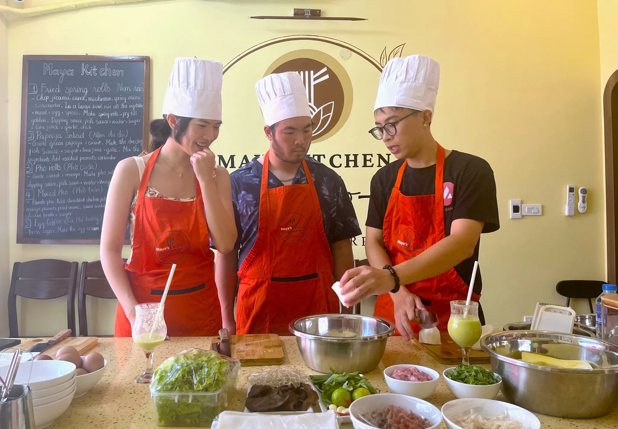 Maya Cooking Class Experience & Market Tour | Hanoi