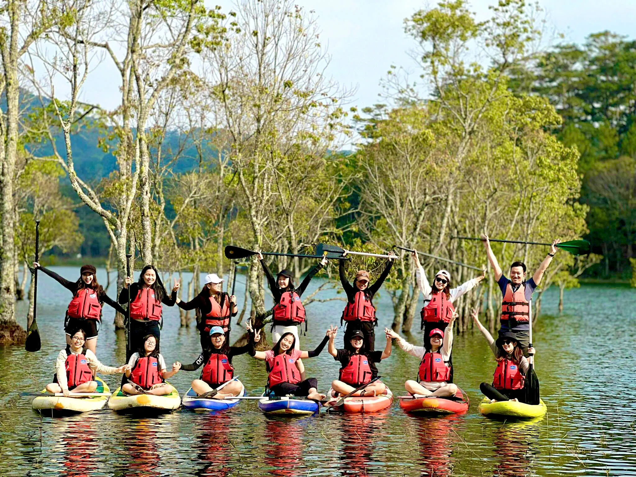 Tour trong ngày I Tour chèo SUP khám phá Hồ Tuyền Lầm I Đà Lạt