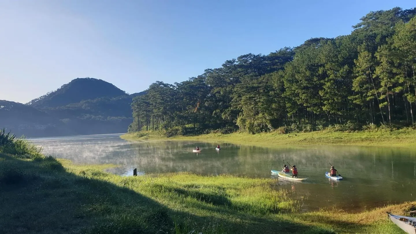 Tour 2N1Đ I Tour 2 Ngày 1 Đêm trải nghiệm Leo Núi - Chèo SUP - Cắm trại và bữa ăn BBQ I Đà Lạt