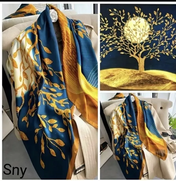 Square Silk Scarves - Vietnamese Craftsmanship