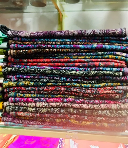 Handwoven Textile Scarf Product