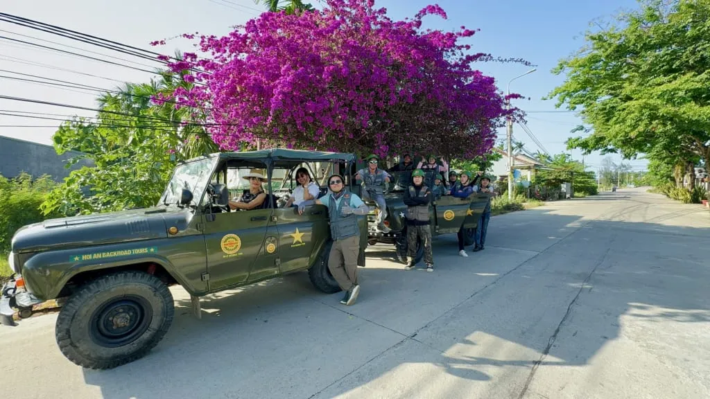 Tour trong ngày I Trải nghiệm văn hoá ở ngoại thành Hội An bằng Xe Jeep