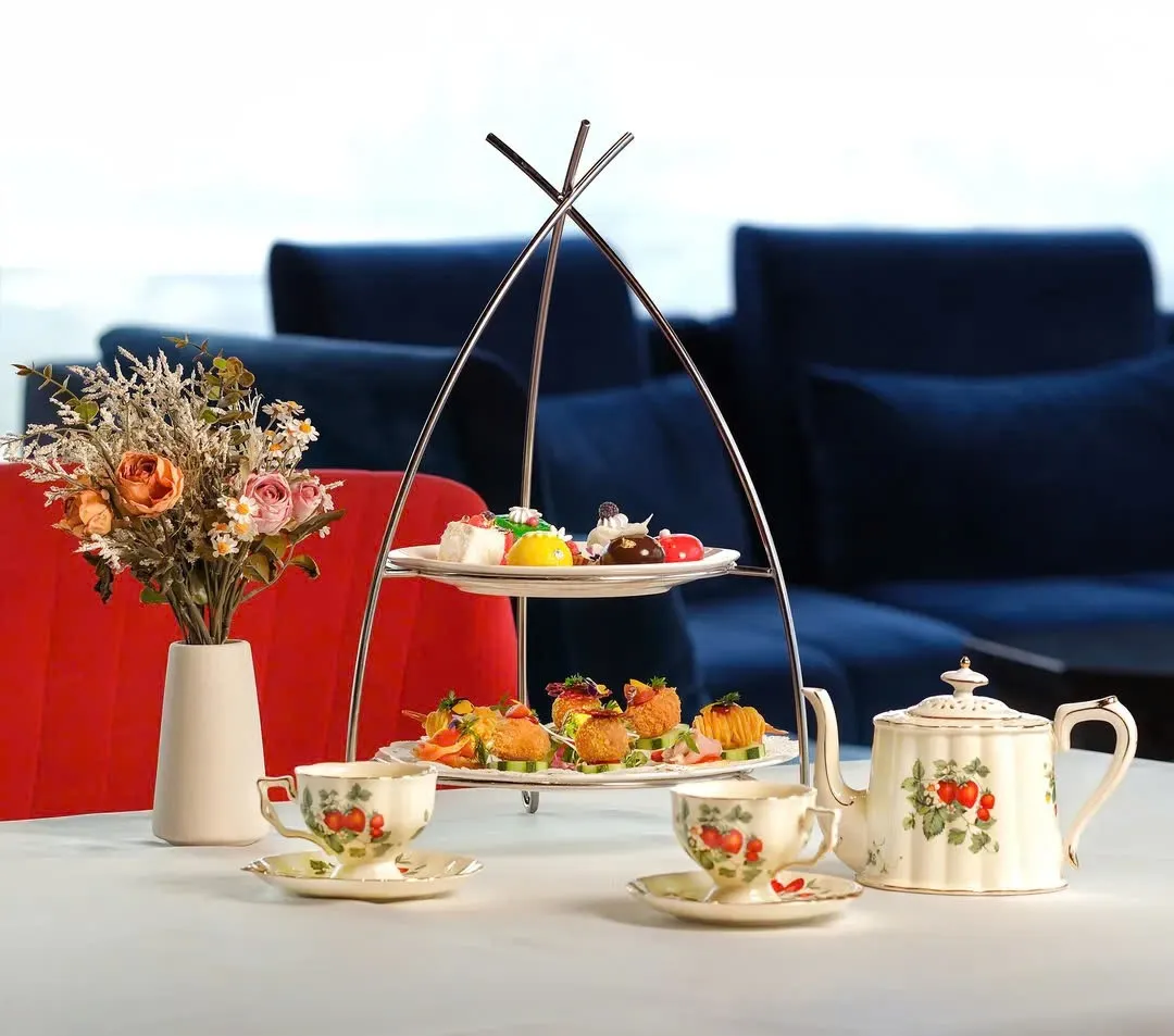 Savoring afternoon tea at the luxurious Wyndham Danang Golden Bay | Da Nang