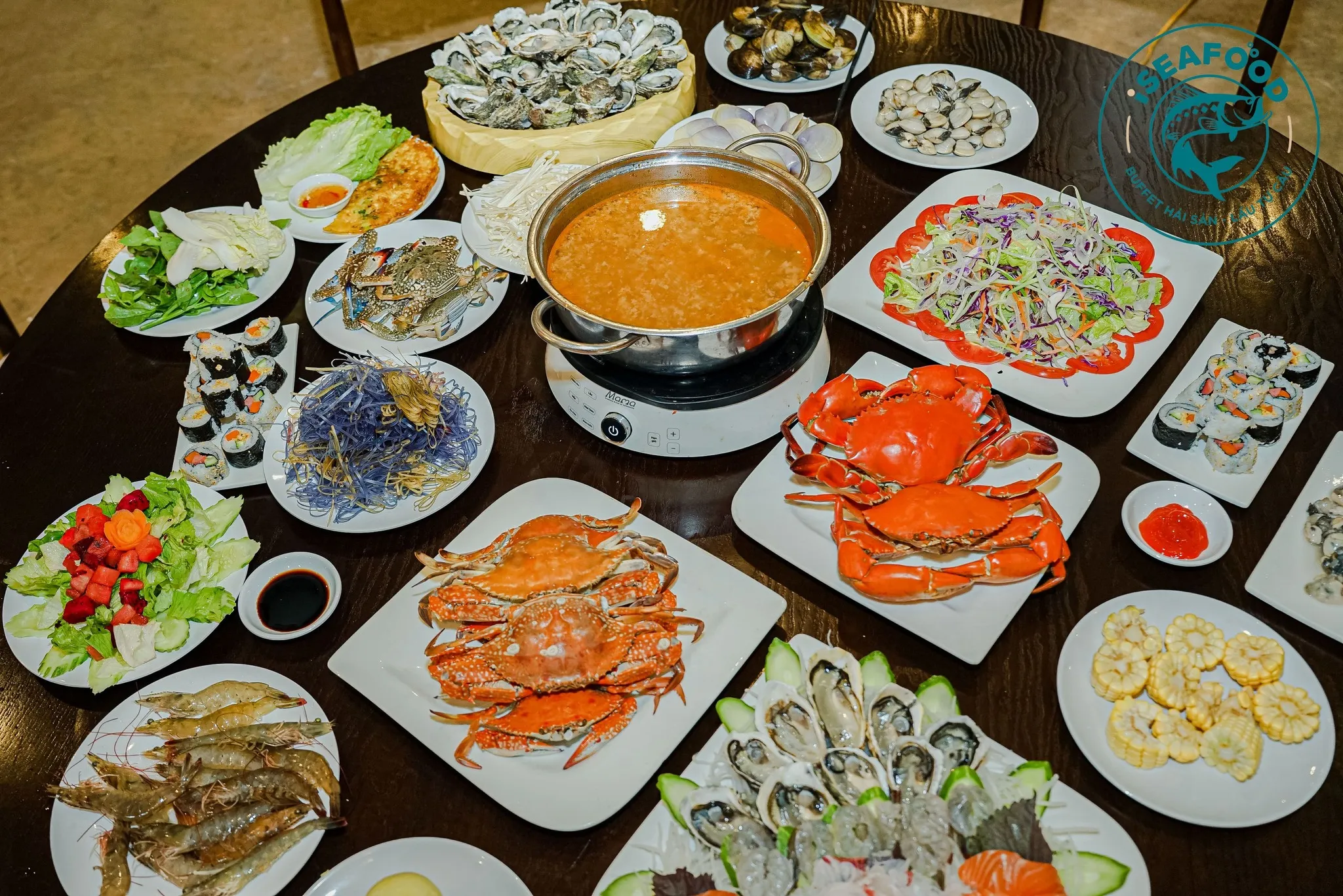 Savor a Sumptuous Buffet at Iseafood Restaurant in Beautiful Ha Long | Quang Ninh