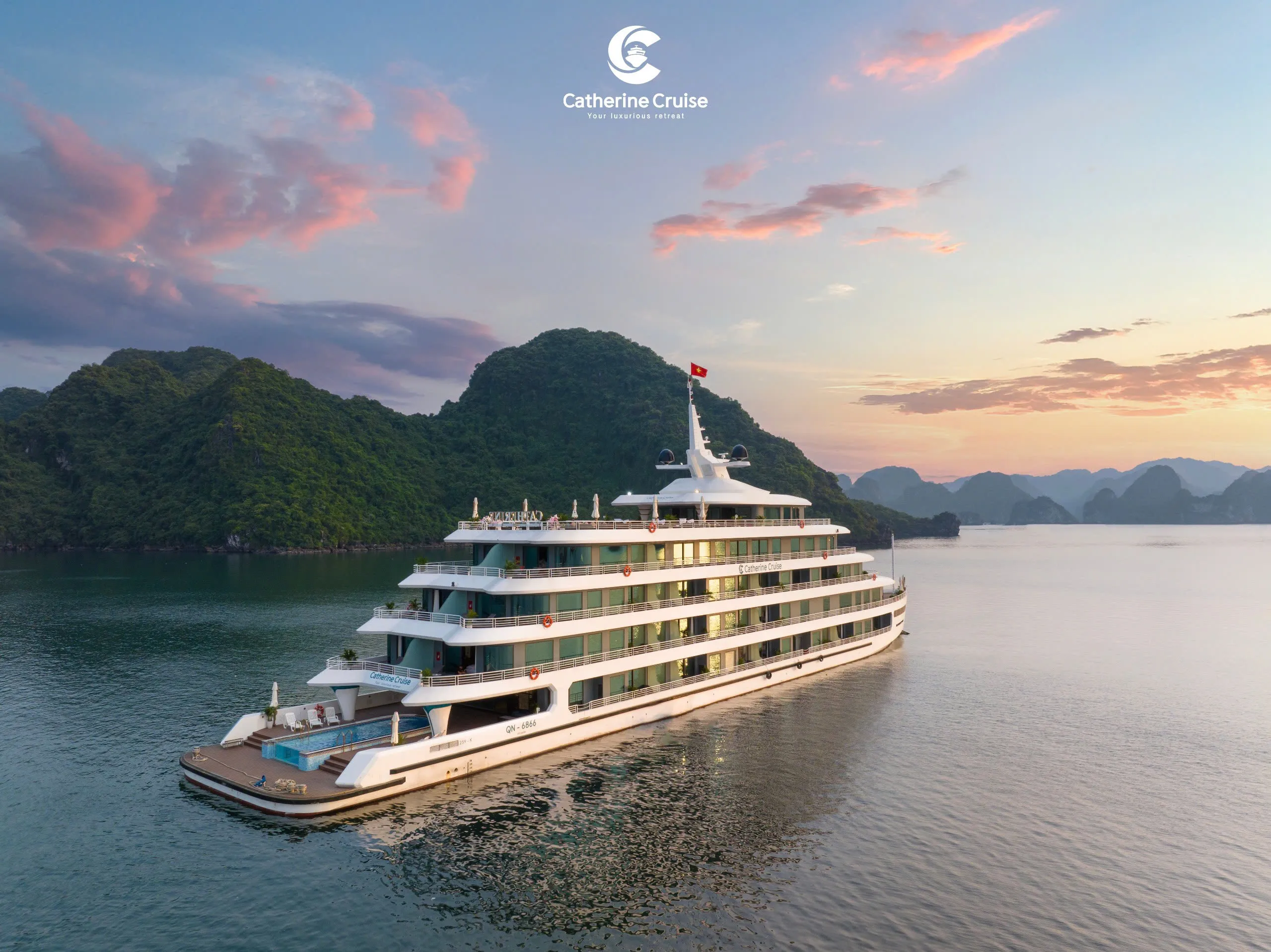 2D1N Tour | Explore Ha Long Bay and enjoy a Luxury Vacation with the Catherine 6-star Cruise | Ha Long