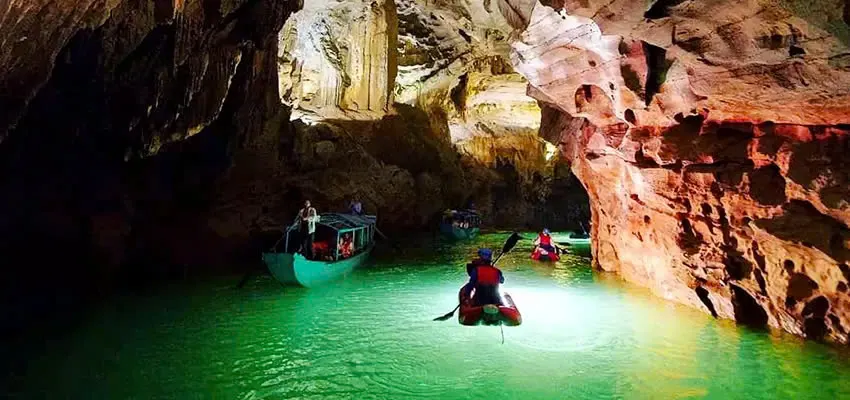 Day Tour | Exploring Chay River & Dark Cave, | Quang Binh departs from Hue