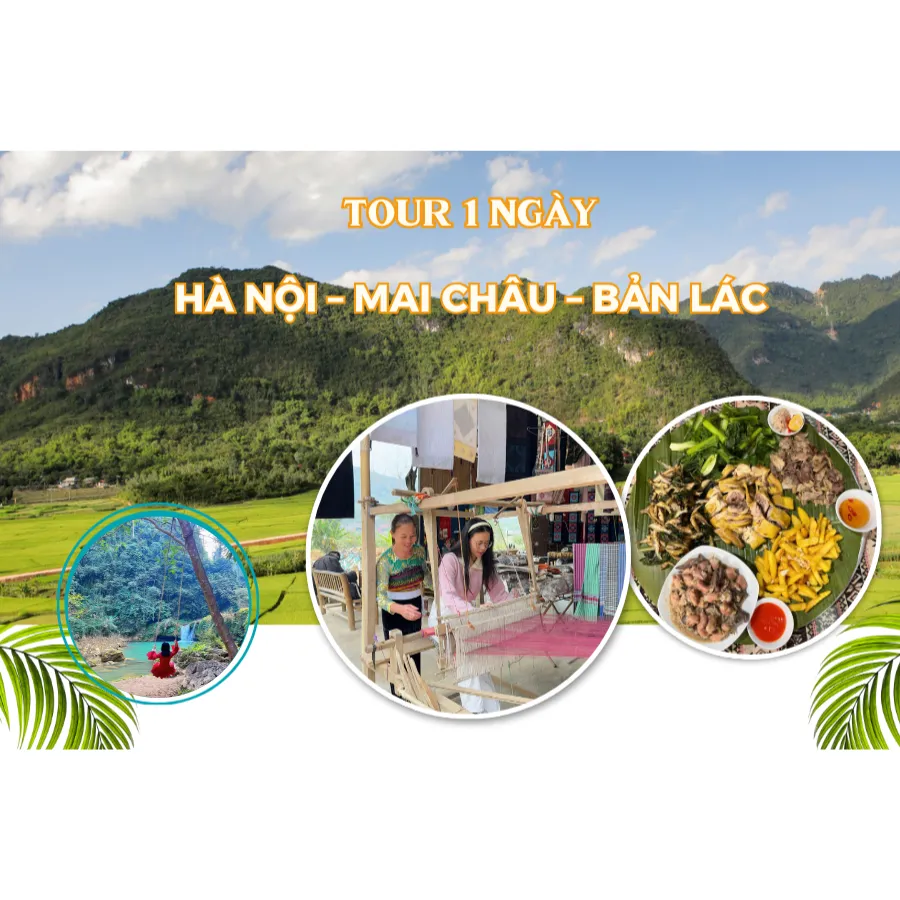 Day Tour | Explore Mai Chau in a Day and Experience Cycling Through Villages Departing from Hanoi | Mai Chau